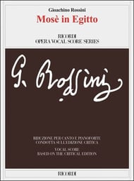 cover Mose In Egitto Vocal Score cover